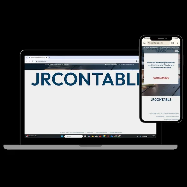 Diseño e interfaz web multidispositivo para la firma JR Contables