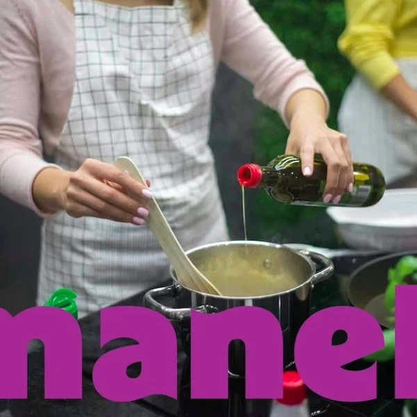 Aplicación de marca e imagen publicitaria para Maneli